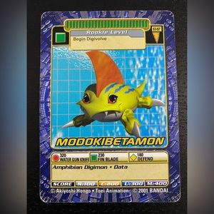 Modokibetamon ST-97 2001 Digimon Trading Card
